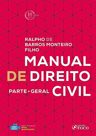 Livro Manual de Direito Civil: Parte Geral - Monteiro Filho