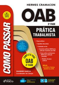 Livro Como Passar Na Oab 2 Fase - Prática Trabalhista - Cramacon - Foco