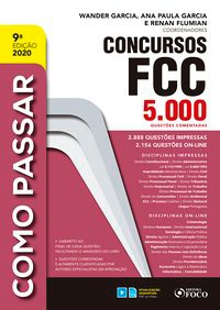 Livro Como Passar em Concursos Fcc: 5.100 Questoes Comentadas - Garcia/flumian