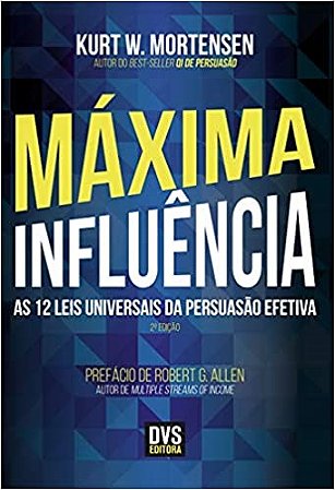 Livro Maxima Influencia - Mortensen