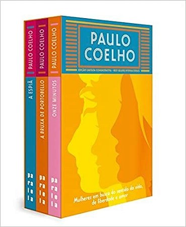 Livro Box Paulo Coelho Colecao Tres Mulheres: a Bruxa de Portobello Onze Minutos - Paulo