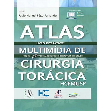 Livro Atlas de Cirurgia Torácica FMUSP