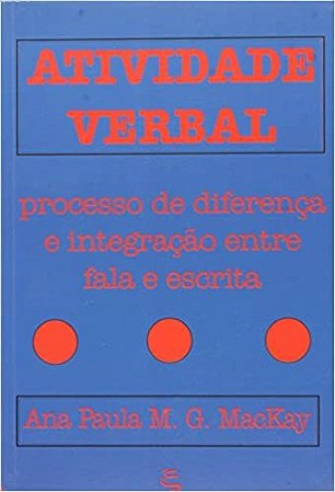 Livro Atividade Verbal - Mackay