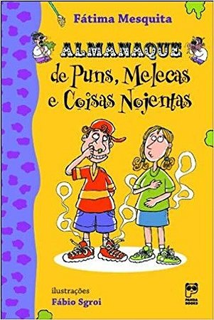 Livro Almanaques de Puns, Melecas e Coisas Nojentas - Mesquita