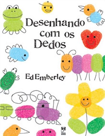 Livro Desenhando com os Dedos  Emberley