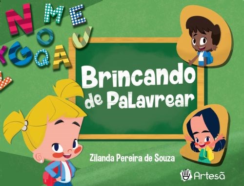Livro Brincando de Palavrear - Souza