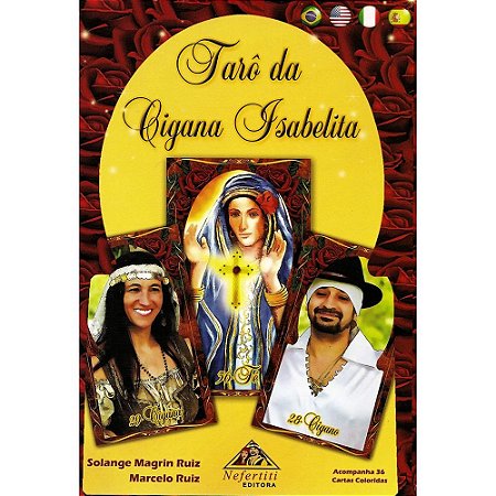 Livro Baralho Tarô da Cigana Isabelita