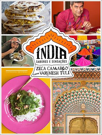 Livro India: Sabores e Sensacoes - Camargo/tuli