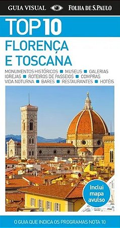 Livro Guia De Viagem - Top 10 - Florença E Toscana - Kindersley