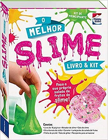 Livro & Kit: Melhor Slime, O: Happy Books