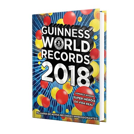 Livro Guinness World Records 2018 - Harpercollins - Ed Antiga