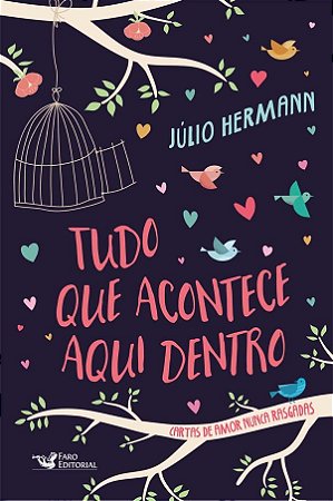 Livro Tudo Que Acontece Aqui Dentro - Cartas de Amor Nunca Rasgadas - Hermann