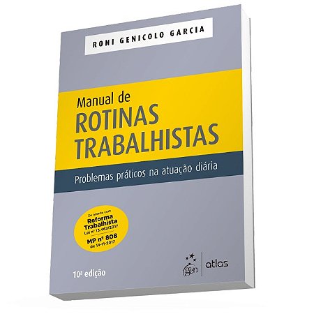 Livro Manual de Rotinas Trabalhistas