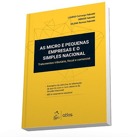 Livro Micro e Pequenas Empresas e o Simples Nacional, as - Tratamentos Tributario - Fabretti