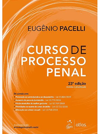 Livro CURSO DE PROCESSO PENAL - PACELLI