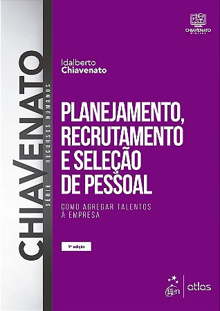 Livro Planejamento, Recrutamento e Seleção de Pessoal   Chiavenato