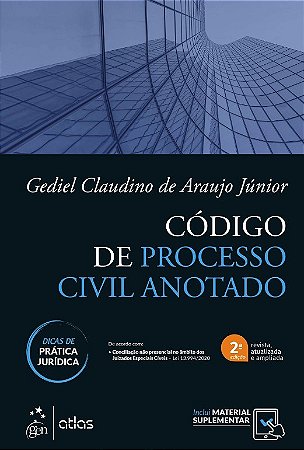 Livro Código de Processo Civil Anotado  Araújo Junior Atlas