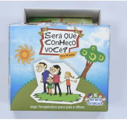 Jogo Será Que Conheco Você 10 a 14 Anos - Terapia Criativa