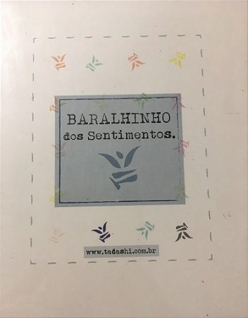 Livro Baralhinho dos Sentimentos - Tadashi