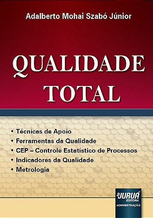 Livro Qualidade Total - Szabó Junior - Juruá
