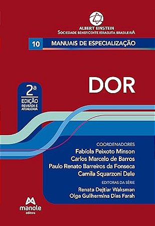 Livro Dor Manual de Especialização Albert Einstein