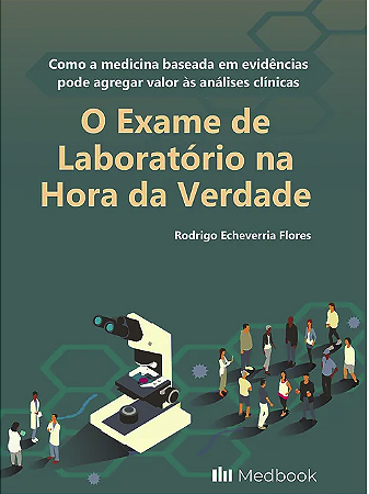 Livro Exame de Laboratório na Hora da Verdade Flores