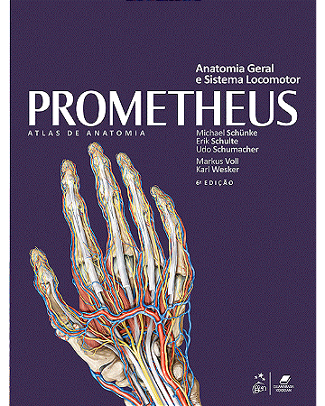 Livro Prometheus Coleção: Atlas de Anatomia 3 Volumes  Guanabara