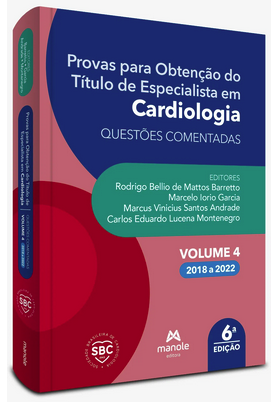 Livro Provas para obtenção do Título de Especialista em Cardiologia Barreto