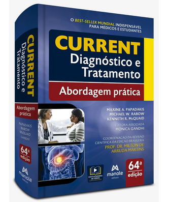 Livro Current Diagnóstico e Tratamento Abordagem prática 64ª Ed 2025