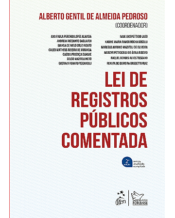 Livro Lei de Registros Públicos Comentada  Gentil