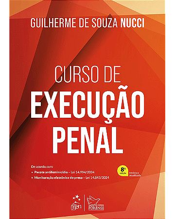 Livro Curso de Execução Penal Nucci