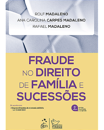 Livro Fraude no Direito de Família e Sucessões  Madaleno