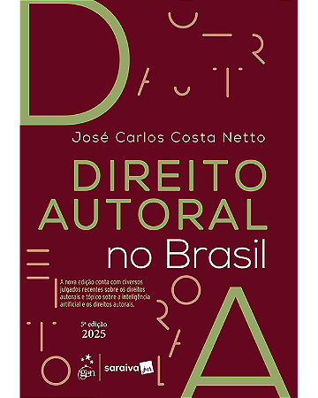 Livro Direito Autoral No Brasil  Costa Netto