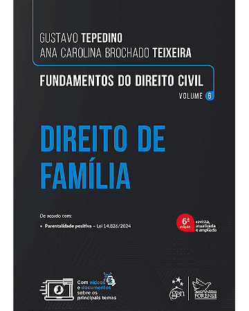 Livro Fundamentos do Direito Civil Direito de Família Vol.6   Tepedino