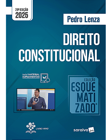 Livro Coleção Esquematizado  Direito Constitucional  Lenza