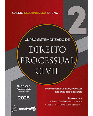 Livro Curso sistematizado de direito processual civil  Vol. 2 Bueno