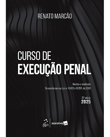 Livro Curso de Execução Penal Marcão