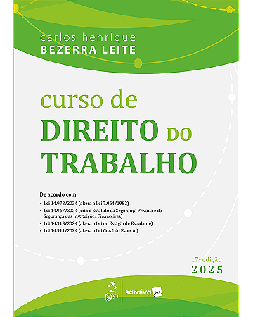 Livro Curso de Direito do Trabalho Bezerra Leite