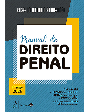 Livro Manual de Direito Penal Andreucci
