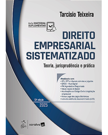 Livro Direito Empresarial Sistematizado Teixeira