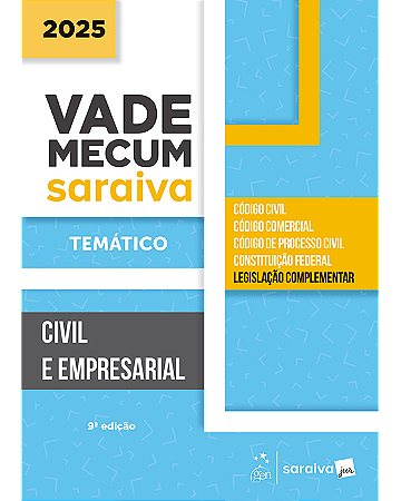 Livro Vade Mecum Civil e Empresarial SaraivaJur
