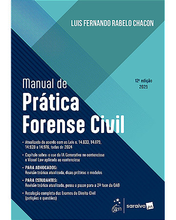 Livro Manual de Prática Forense Civil Chacon