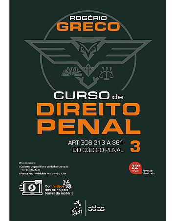 Livro Curso de Direito Penal Vol.3 Greco