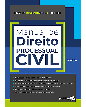 Livro Manual de Direito Processual Civil  Bueno