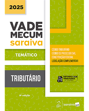 Livro Vade Mecum Tributário Saraiva Jur