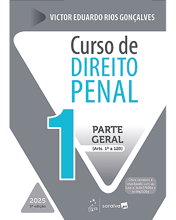 Livro Curso de Direito Penal Vol.1 Gonçalves