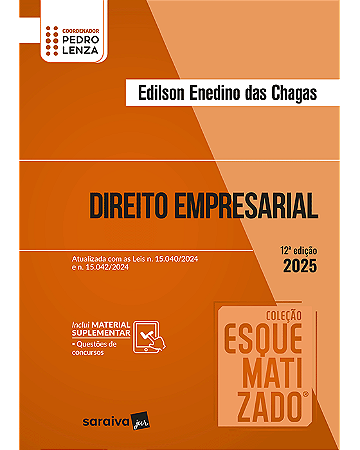Livro Coleção Esquematizado: Direito Empresarial Chagas