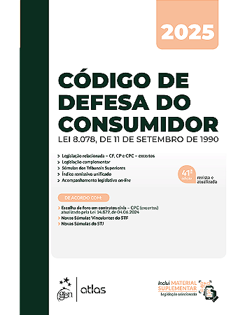 Livro Código de Defesa do Consumidor  Atlas