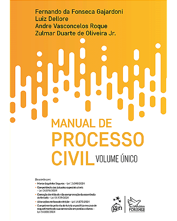 Livro Manual de Processo Civil