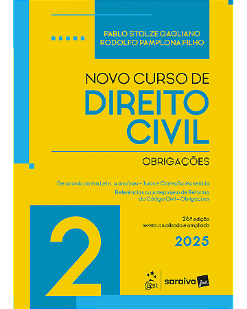 Livro Novo Curso de Direito Civil Vol.2 Gagliano